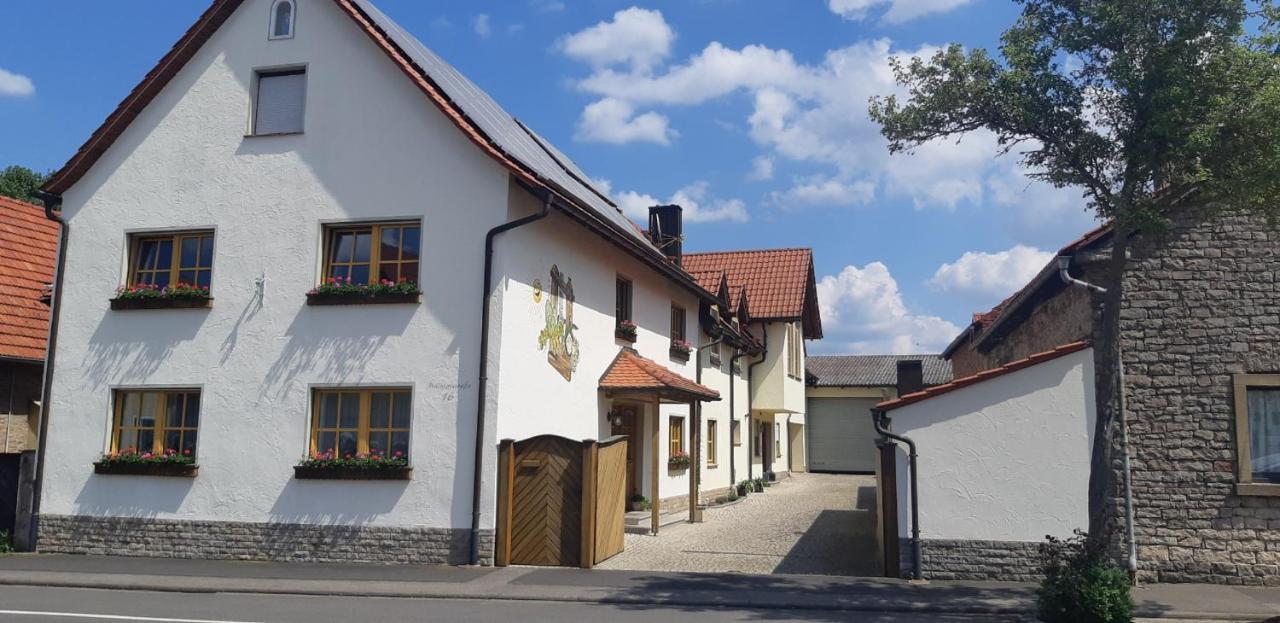 Ferienwohnung Rosenberger Kolitzheim Esterno foto